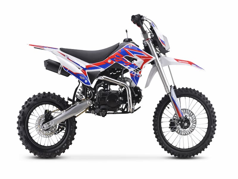 50cc e 125cc FUEL DIRT BIKES foram exportadas para o Canadá