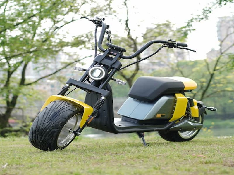 Scooter elétrico S701 60V 1500/2000/3000W com roda de alumínio de 12"